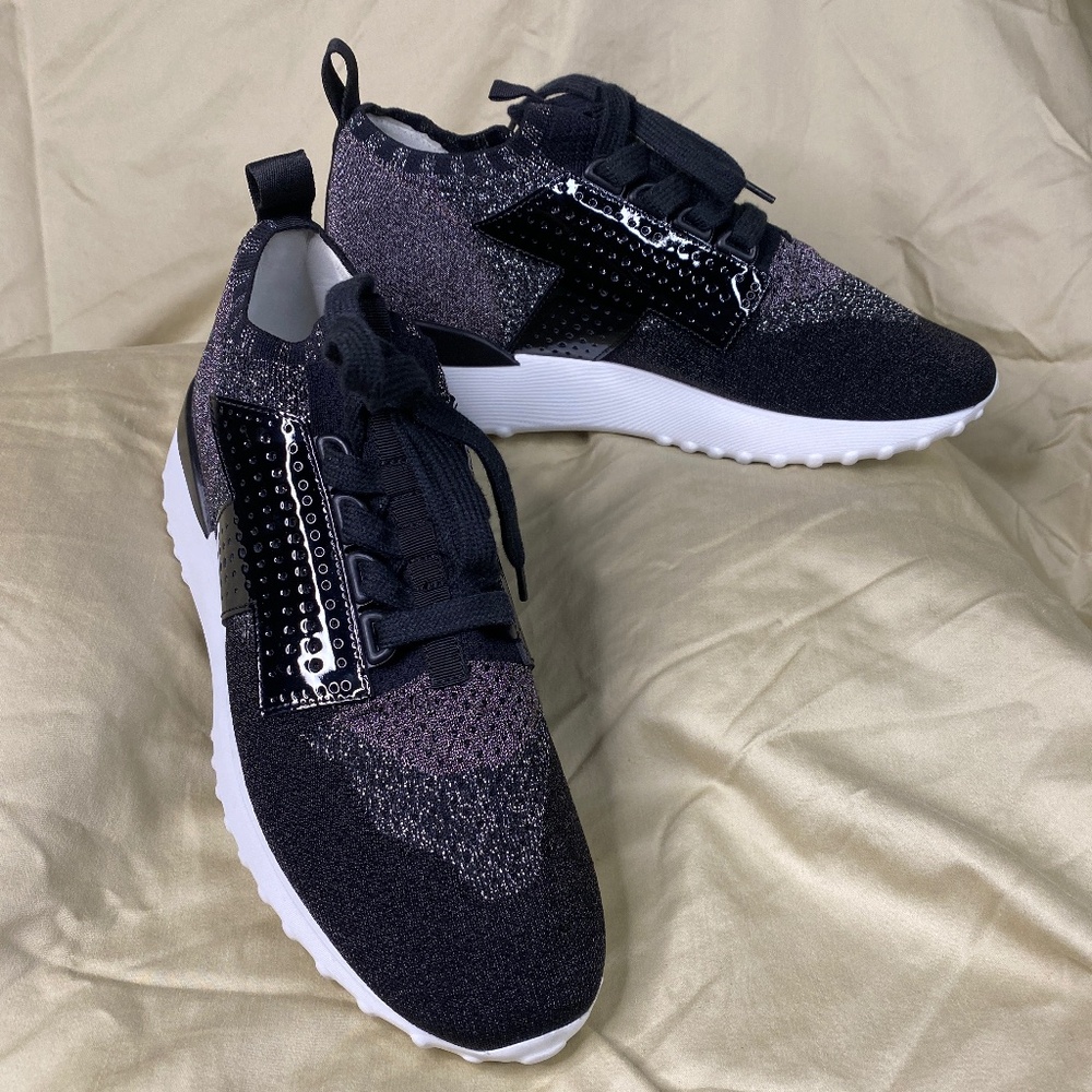 Tod's Women's Metallic Sock Sneakers size